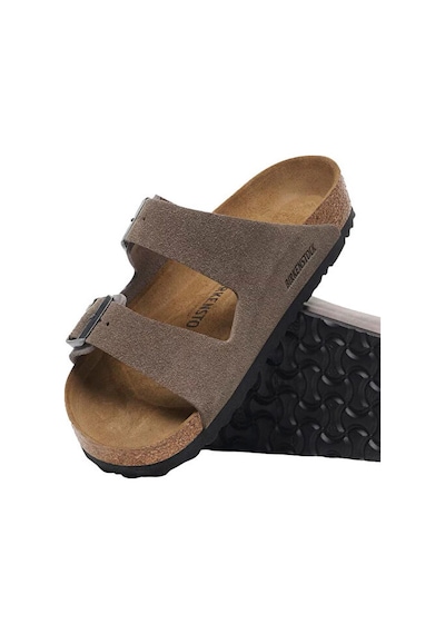 Birkenstock Arizona Vl Leoi Erkek Terliği 1029167-20089 Gri Gri