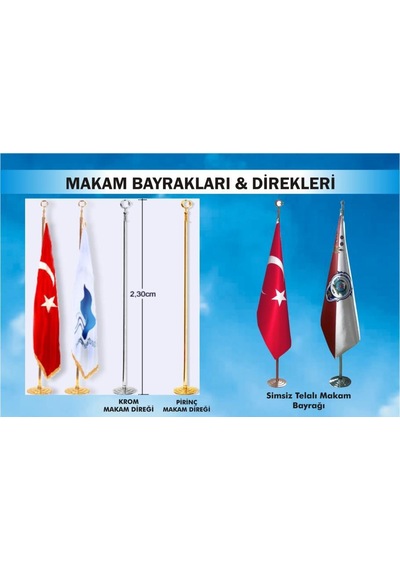 Makam Bayrak ve Direkleri