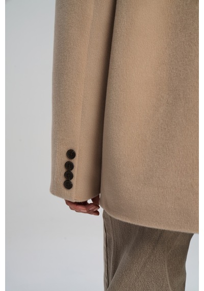 Mai Studios Co. Runa Oversize Bej Blazer Bej