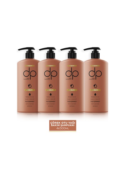 Dp Daily Perfection Şampuan Çörek Otu Yağı 4 x 500 ML