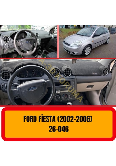 FORD FİESTA 2002 - 2006 ÖN GÖĞÜS / PANEL /  TORPİDO KORUMASI - KILIFI - HALISI