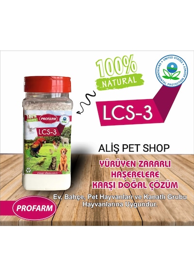 Lcs3 120gr Doğal Kene Karınca Tahtakurusu Öldürücü Diatomlu Toprak Zararsız Kabuklu Böcek Mücadelesi