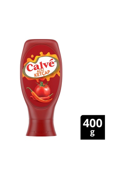 Calve Acılı Ketçap 400 G - 6 Adet Tarı