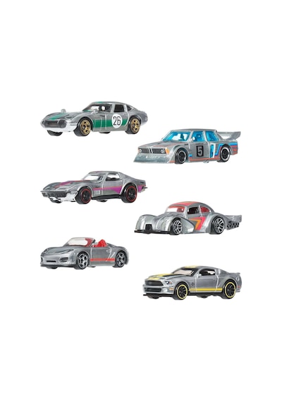 Jlb26 Hot Wheels Zamac Temalı 6lı Araç Paketi 1:64