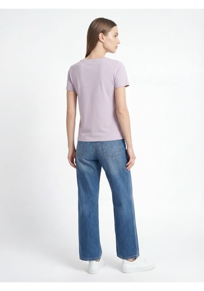 Regular Fit Kadın Tshirt K.kol Lavender