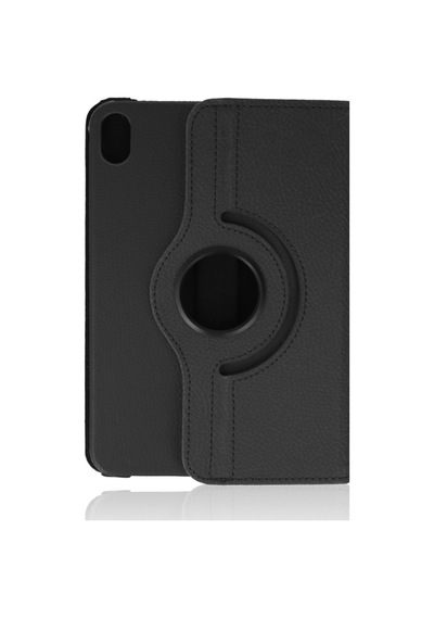 iPad Uyumlu Mini 6 Kılıf 360 Tablet Deri Kılıf - Siyah - 100 Arka Kapak