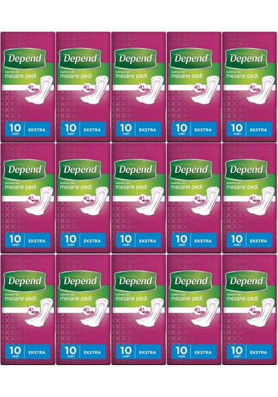 Depend Mesane Pedi Kadın Ekstra 150 Adet