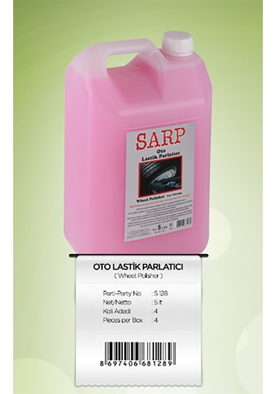 Oto Lastik Parlatıcı 5 Lt