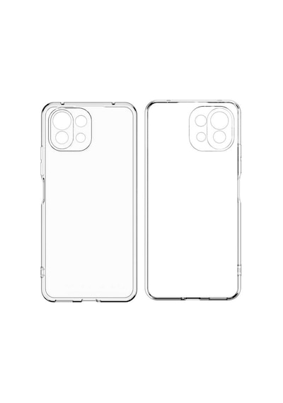 Xiaomi Mi 11 Kılıf Zore Kamera Korumalı Süper Silikon Kılıf Renksiz