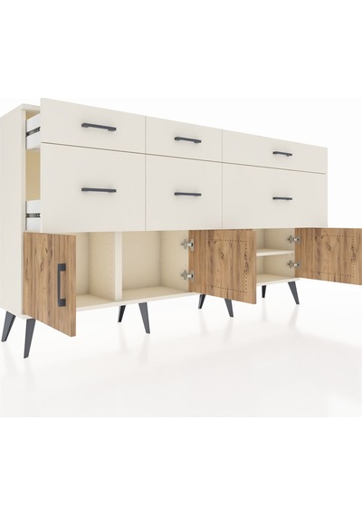 Arges Konsol Tek Raflı 6 Çekmeceli 4 Kapaklı 176x30x99 Aytaşı-çam/aytaşı Atlas Çam/aytası - Aytası Arges Konsol Tek Raflı 6 Çekmeceli 4 Kapaklı 176x30x99 Aytaşı-çam/aytaşı Atlas Çam/aytası - Aytası