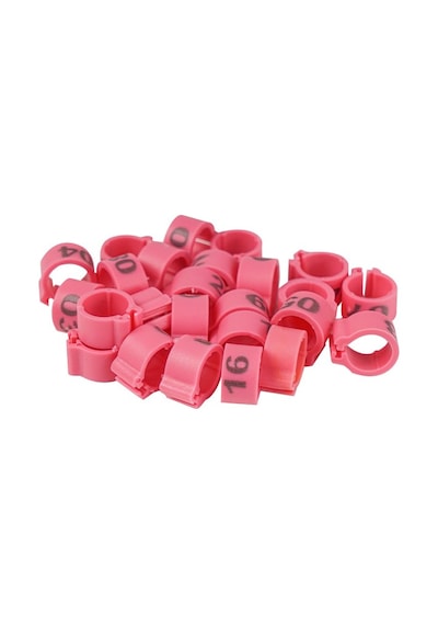 TavPet Güvercin Bileziği 25 Lik Pk. Numaralı Pembe