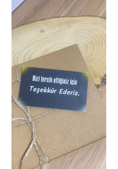 Eticaret Teşekkür Kartı 5x8 Cm 500 Adet