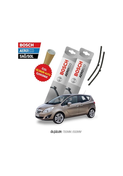 Bosch Aeroeco Opel Meriva Muz Silecek (2010-2013)