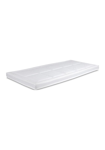 Topper 2.7 - Serinletici Soğuk & Tencel Kılıflı Nano Paket Yaylı Visco Yatak Pedi - Yıkanabilir Beyaz