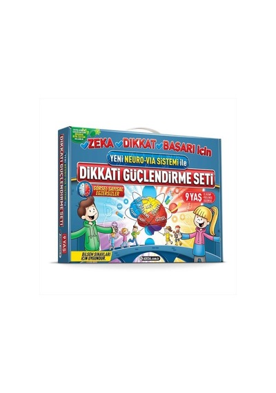 Dikkati Güçlendirme Seti 3. Sınıf 9 Yaş- Neuro-via