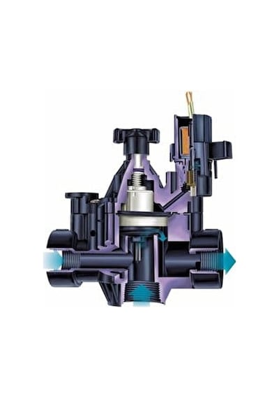 Rain Bird 150Pga Küresel/Açılı Vana . 1"1/2 Bsp Dişi. 24 Vac