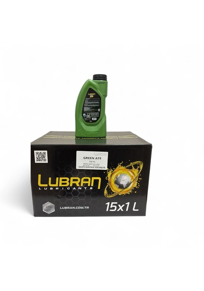 Lubran Yeşil Atf Amortisör Hidrolik Direksiyon Yağı 15 x 1 L