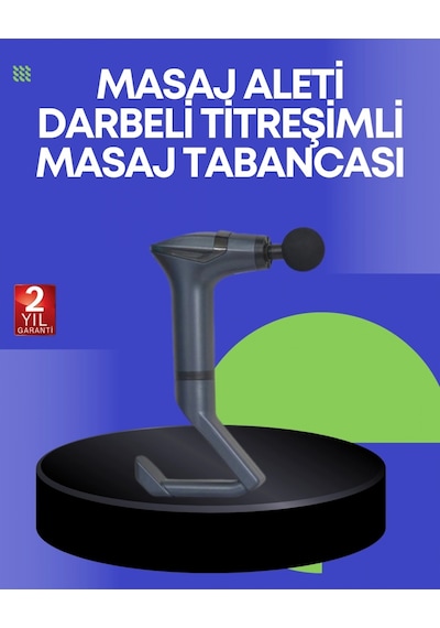 Titreşimli Şarjlı Masaj Aleti 3in1 Fonksiyonel Çok Amaçlı Model