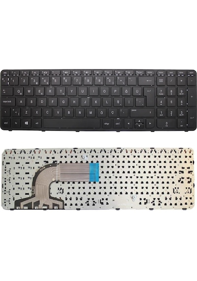 Siyah, Notebook Klavye - Hp 15-r216nt Muadili İle Uyumlu