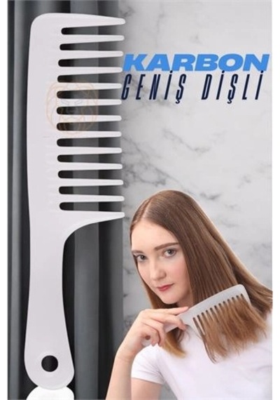 Mey İthalat Geniş Dişli Masaj Etkili Saç Açma Tarağı 721394