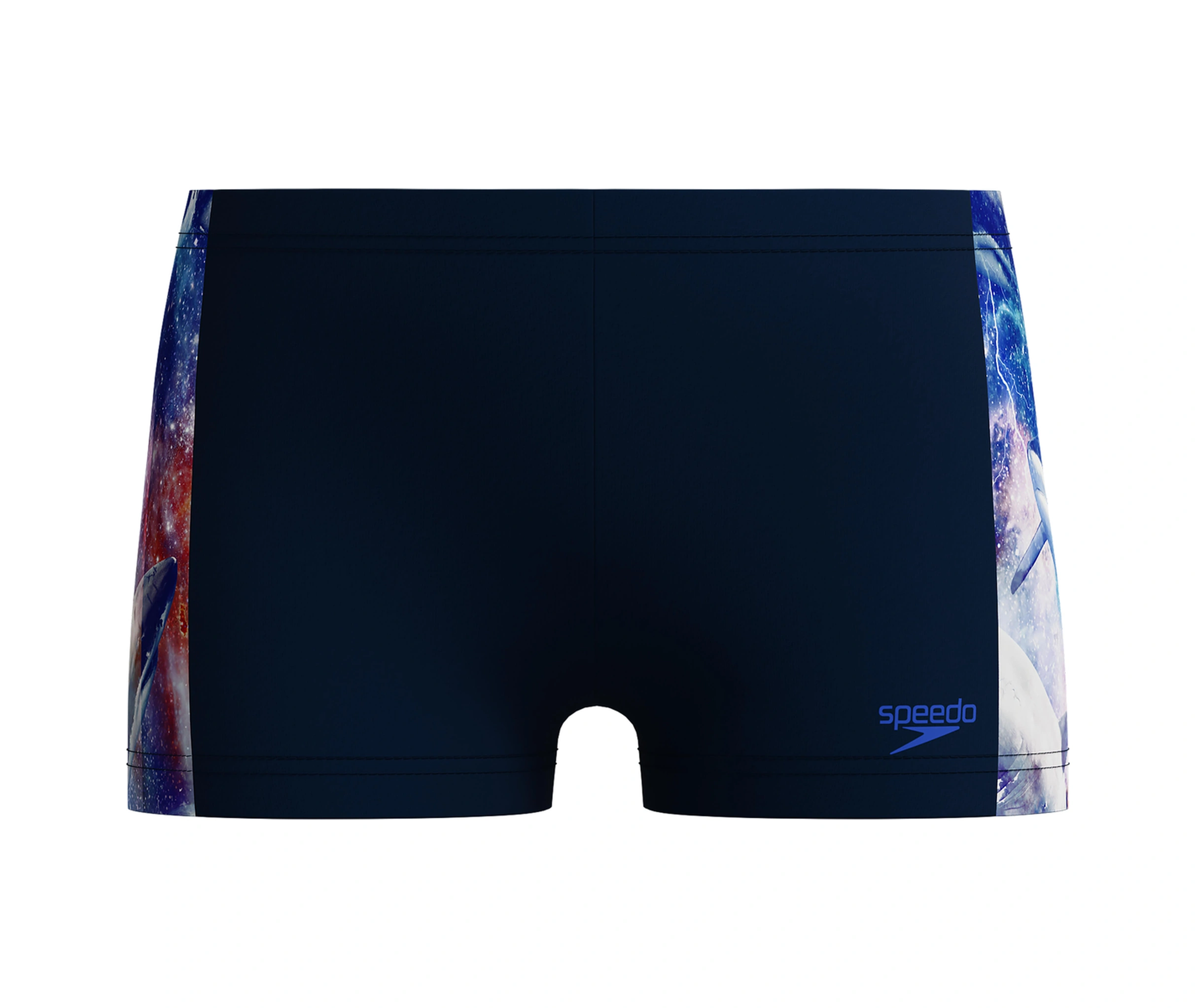 Speedo Digital Panel Aquashort Erkek Çocuk Mayo Lacivert
