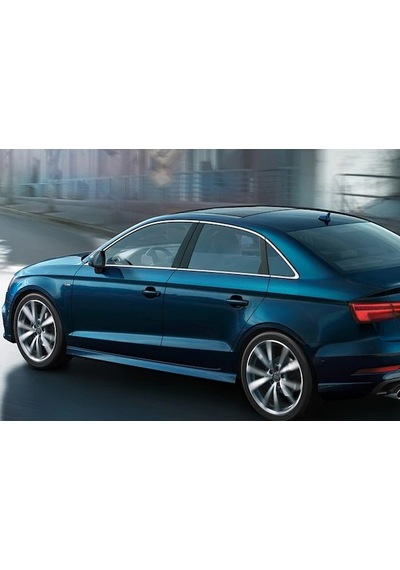 Audi A3 Sedan Kasa Komple Cam Çerçeve Kromu