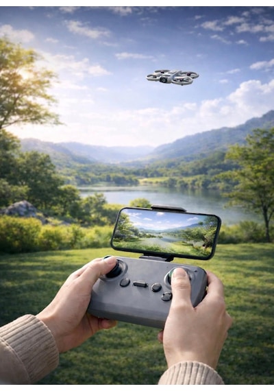 S11 Mini Neo Kameralı Çift Bataryalı Headless Mod Optik Akış Ledli Ve Uygulama Kontrollü Drone