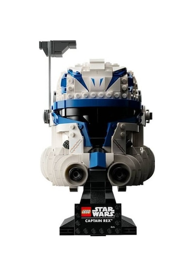 LEGO® Star Wars™ Yüzbaşı Rex™ Kaskı 75349 - Yetişkinler için Koleksiyonluk ve Dekoratif Model Yapım Seti (854 Parça)