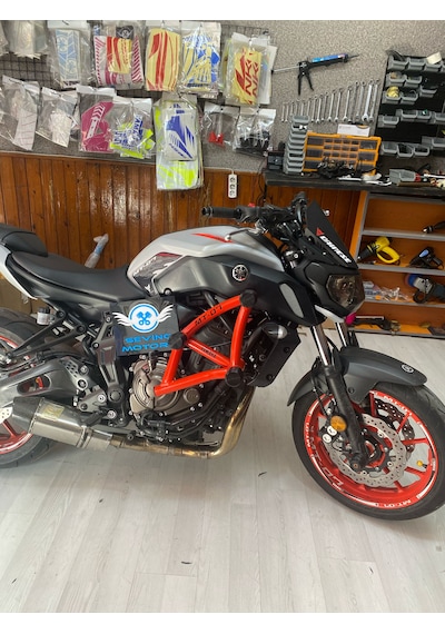 Yamaha Mt07 Koruma Demiri Ice Fluof