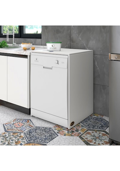 Kenzlife Bulaşık Makinesi Dolabı Berfu Byz 90x70x60 Banyo Ofis
