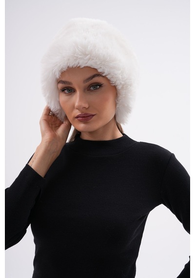 Ritagarcia Peluş Bandana Şapka