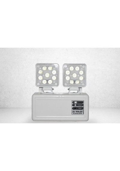 Acil Durum Aydınlatma Armatürü 2X9F Ledli. Akülü Beyaz