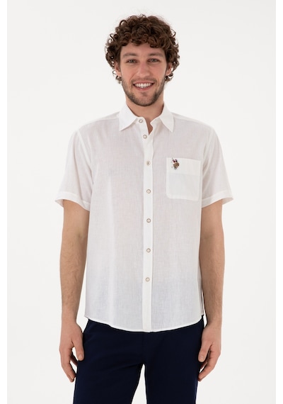 U.s. Polo Assn. Erkek Kısa Kollu Gömlek 2082772 Haki