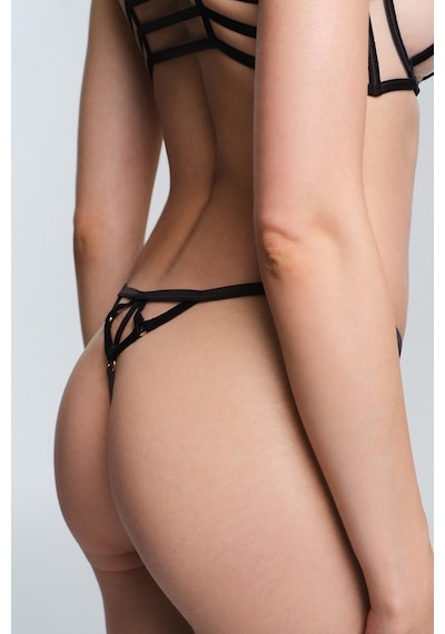 Penti Siyah Onyx String Külot