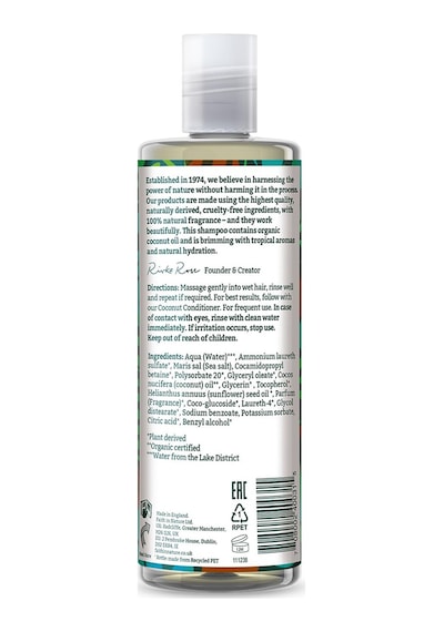 Faith in Nature %99 Doğal Nemlendirici Şampuan Hindistan Cevizi Normal & Kuruya Dönük Saçlar İçin 400 ML