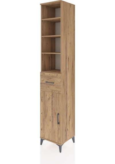 Hyperion Dolap 5 Raflı Tek Çekmeceli Tek Kapaklı 44x44x243 Çam-çam Atlas Çam Hyperion Dolap 5 Raflı Tek Çekmeceli Tek Kapaklı 44x44x243 Çam-çam Atlas Çam