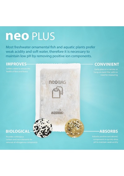 Ph Down Akvaryum Filtresi Medya Parçaları 8 Mini Torba Neo Plus