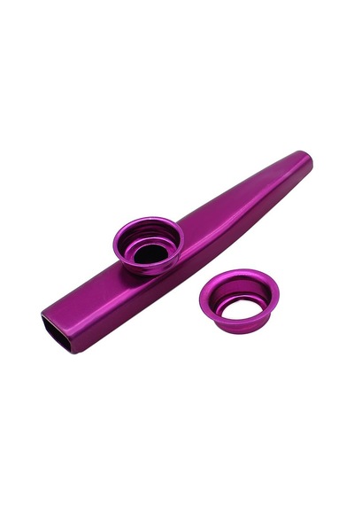 Raymond Joes Stmk4 Metal Kazoo - Mor Kazoo Alüminyum Alaşım