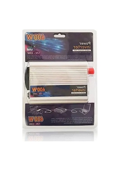 600w Güçlü Araç İçi İnverter Dönüştürücü - Usb Çıkışlı