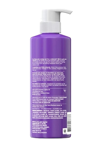 Aussie Miracle Curls Kıvırcık Saçlar Ön Yıkama Şampuanı 500ml Tüm Saçlar