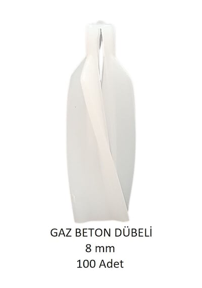 Gaz Beton Ytong Dübeli 8 Mm 100 Adet