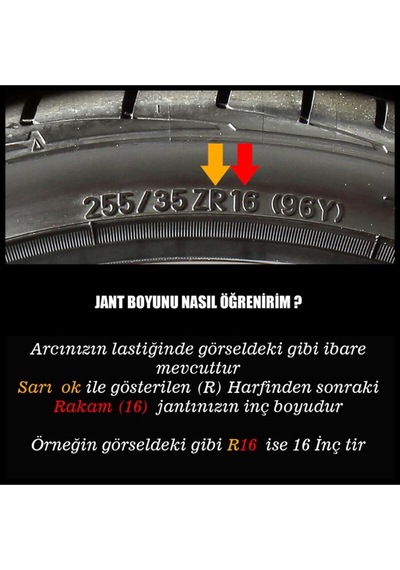 Kırılmaz Ford Fusion 15 Inç Jant Kapağı Takım 4 Adet