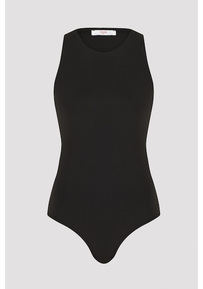Penti Siyah Kalın Askılı Bodysuit
