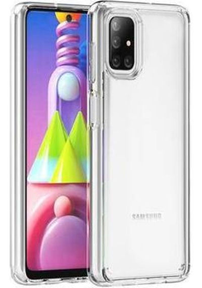 Galaxy M51 Kilif Darbe Emici Kamera Çikintili Antisok Seffaf 475549478