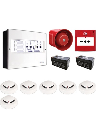 Mavigard Maxlogic 6 Lı Konvansiyonel Yangın Alarm Seti