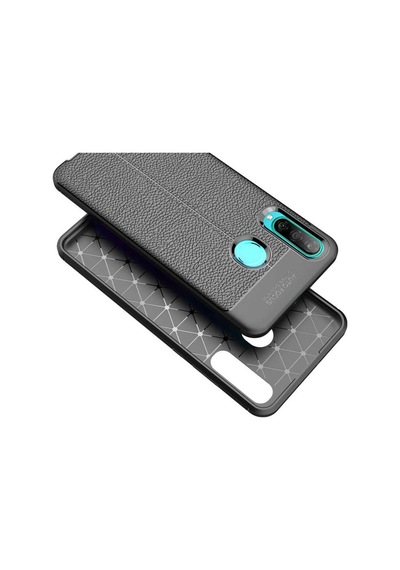 Huawei P30 Lite Kılıf Deri Tarzı Niss Silikon Case