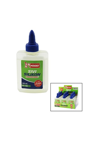 Mikro Ss-100 100ml Sıvı Silikon- 12'li Paket