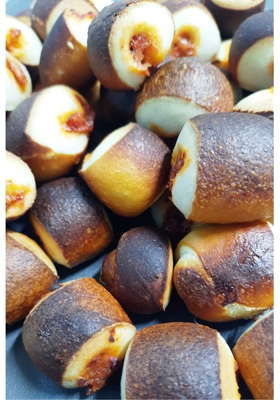 Brezel Bites Pizza Tadında - Lokmalık Alman Simidi 64 Adet
