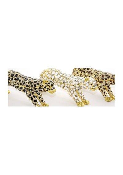 Swaroski Taşlı Leopar Alk2078 Evimdeyokyok