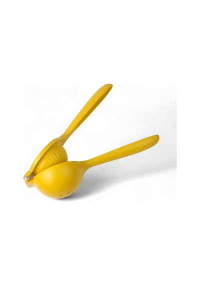 Paslanmaz Çelik Statik Boyalı Limon Ve Narenciye Sıkacağı Ergonomik Ve Dayanıklı 24cm Sarı Çok Renkli